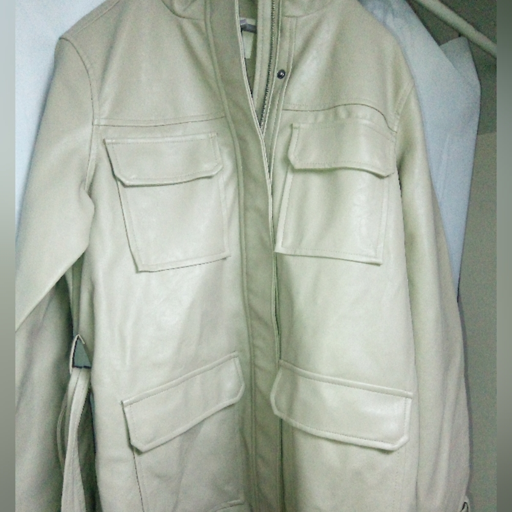 A new day brand leather jacket brand new size small